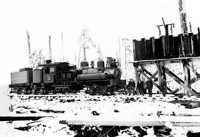 Winter in the Camp by Darius Kinsey