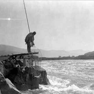 Wishham Fishing Platform by Edward S. Curtis