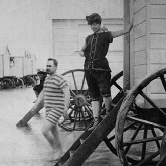 Woman Bather in Ostend