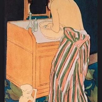 Woman Bathing (La Toilette) by Mary Cassatt