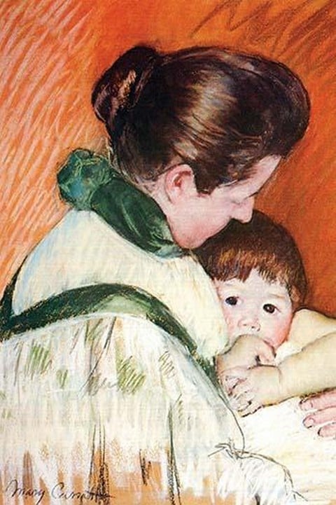Woman & Child by Mary Cassatt