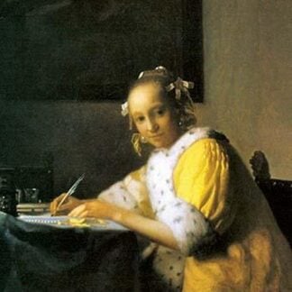 Woman in Yellow by Johannes Vermeer