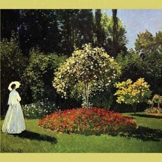 Woman in the Garden by Claude Monet