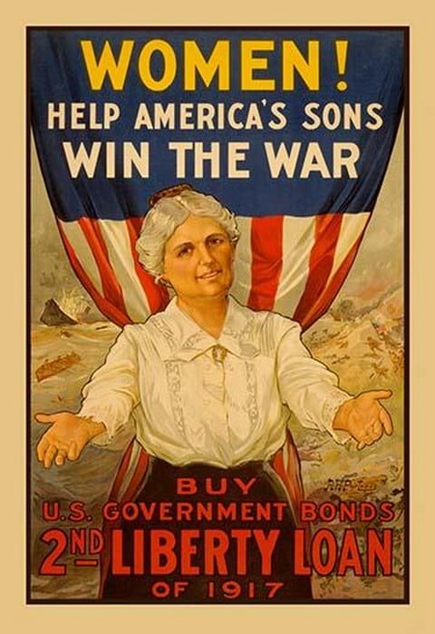 Women! Help America's Sons Win the War