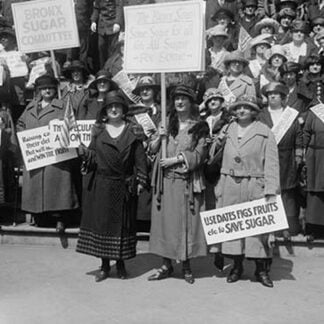 Women Support the Save Sugar Campaign
