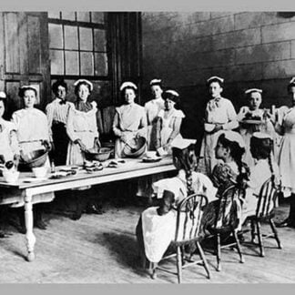 Women in Home Economics Class