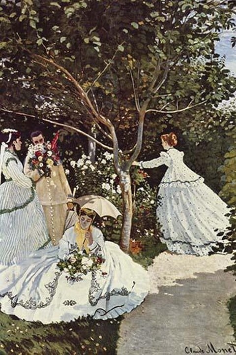 Women in the Garden by Claude Monet