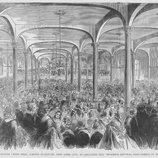 Women's Meeting at Cooper Union Hall