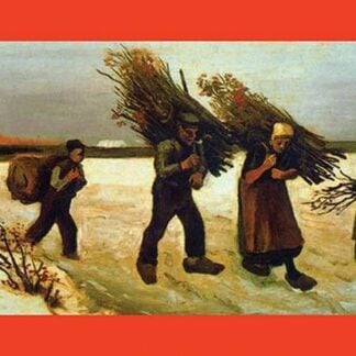 Wood Gatherers in the Snow by Vincent van Gogh