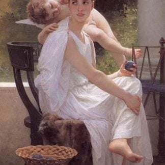 Work Interrupted by William Bouguereau