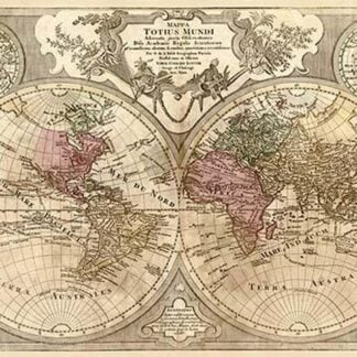 World Map Prepared for then French King by Guillaume de L'Isle #2