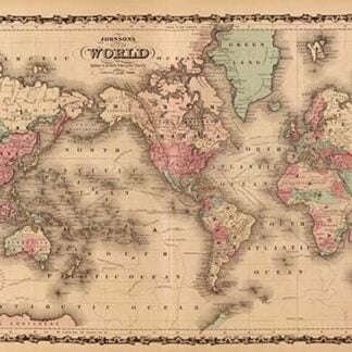 World Map by A.J. Johnson