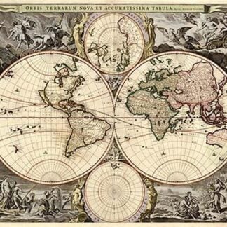 World Map by Nicolao Visscher