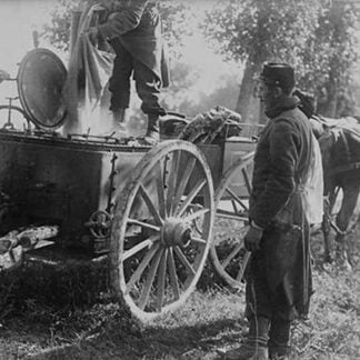 World War One Travelling Mess Preparation Wagon for French Soldiers