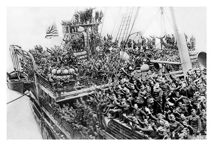 World War One Troop Ship