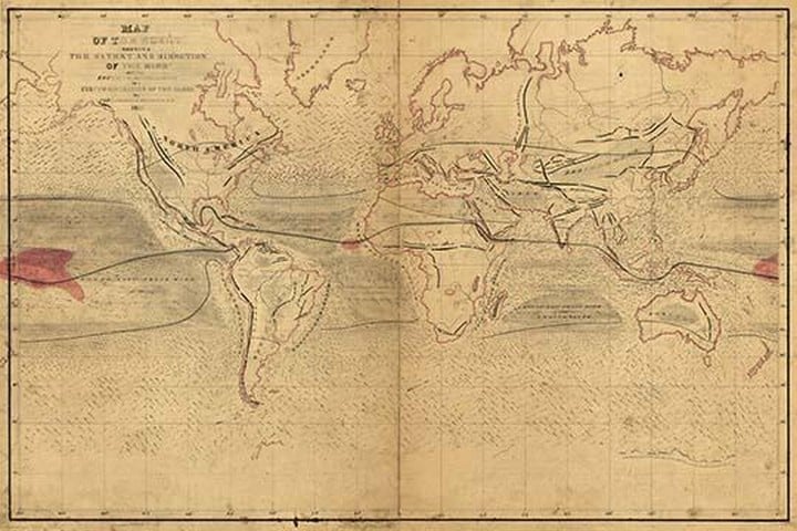 World Winds in Navigation by Captain Charles Wilkes