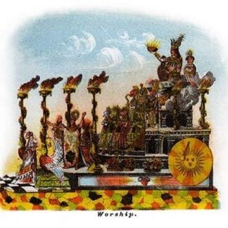 Worship - Mardi Gras Parade Float Design