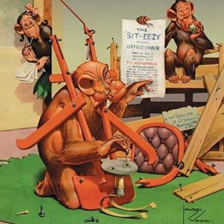 Wrapped Up In His Work by Lawson Wood