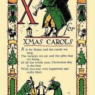 X for X-Mas Carols by Tony Sarg