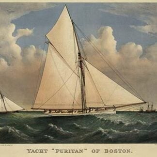 Yacht 'Puritan' of Boston
