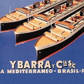 Ybarra and Company Mediterranean-Brazil-Plata Cruise Line by Flos