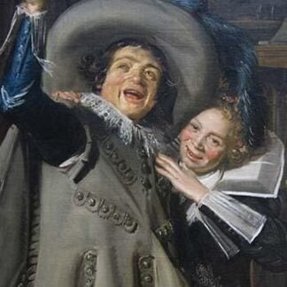 Yonker Ramp and His Sweetheart (Young Man and Woman in an Inn) 1623 by Franz Hals