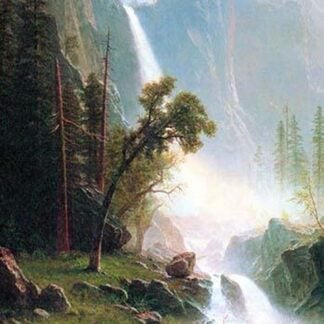 Yosemite Falls by Albert Bierstadt