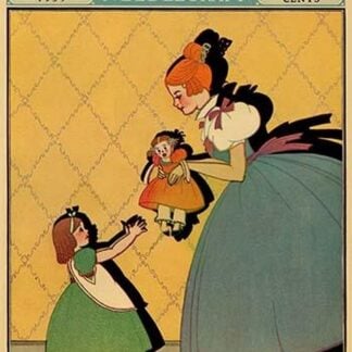 Young Girl Gives Her Baby Sister a Doll by Home Arts