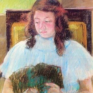 Young Girl Reading by Mary Cassatt