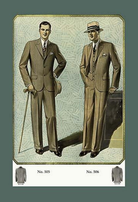 Young Men's Three-Button Sack #2