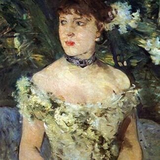Young Woman by Berthe Morisot