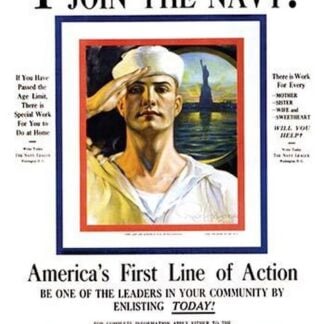 Your Country Needs You - Join the Navy! by Rolf Armstrong