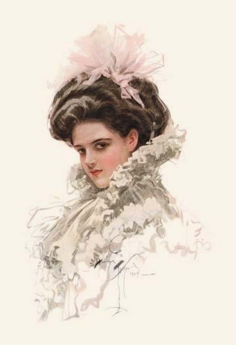 Your Dreams Have Never Known a World So Fair by Harrison Fisher