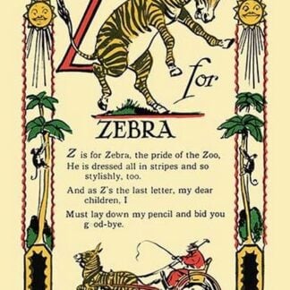 Z for Zebra by Tony Sarg
