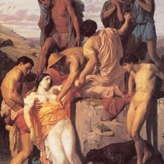 Zenobia Found by Shepherds on the Banks of the Araxes by William Bouguereau