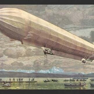Zeppelin Above Lake Constance