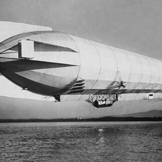 Zeppelin in Flight