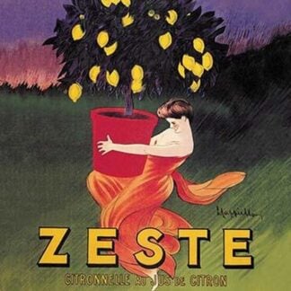 Zeste Citronelle au Jus de Citron by Leonetto Cappiello